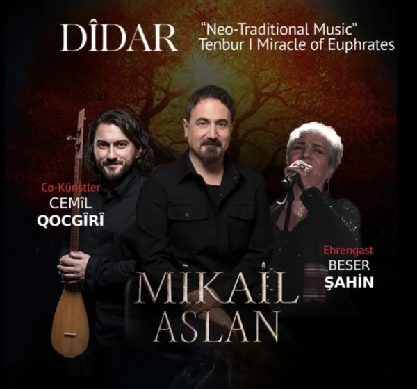 Etkinlik görseli: Mikail Aslan - "Dîdar" - Berlin Konseri