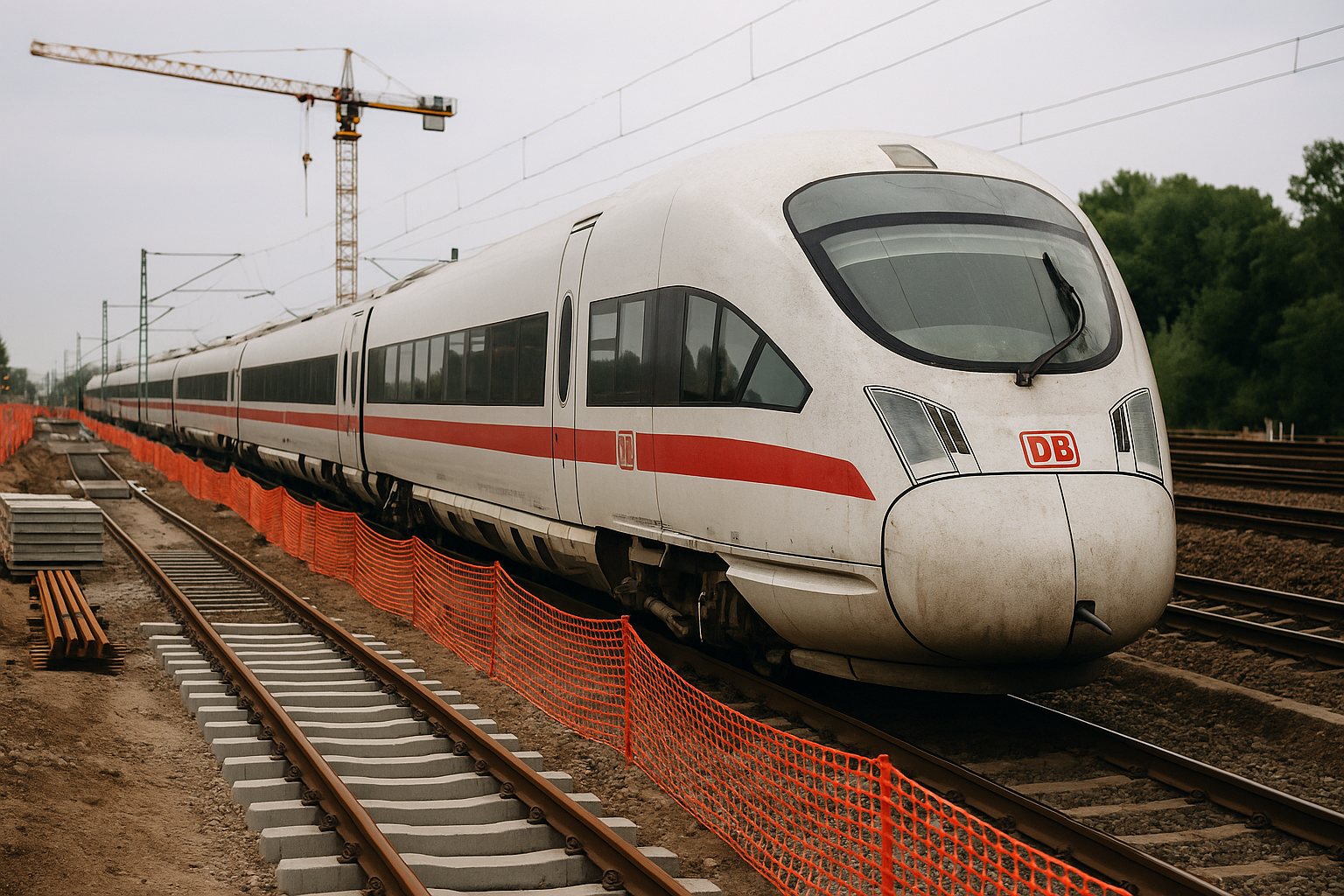 Berlin-Hamburg Demiryolu Yenileniyor