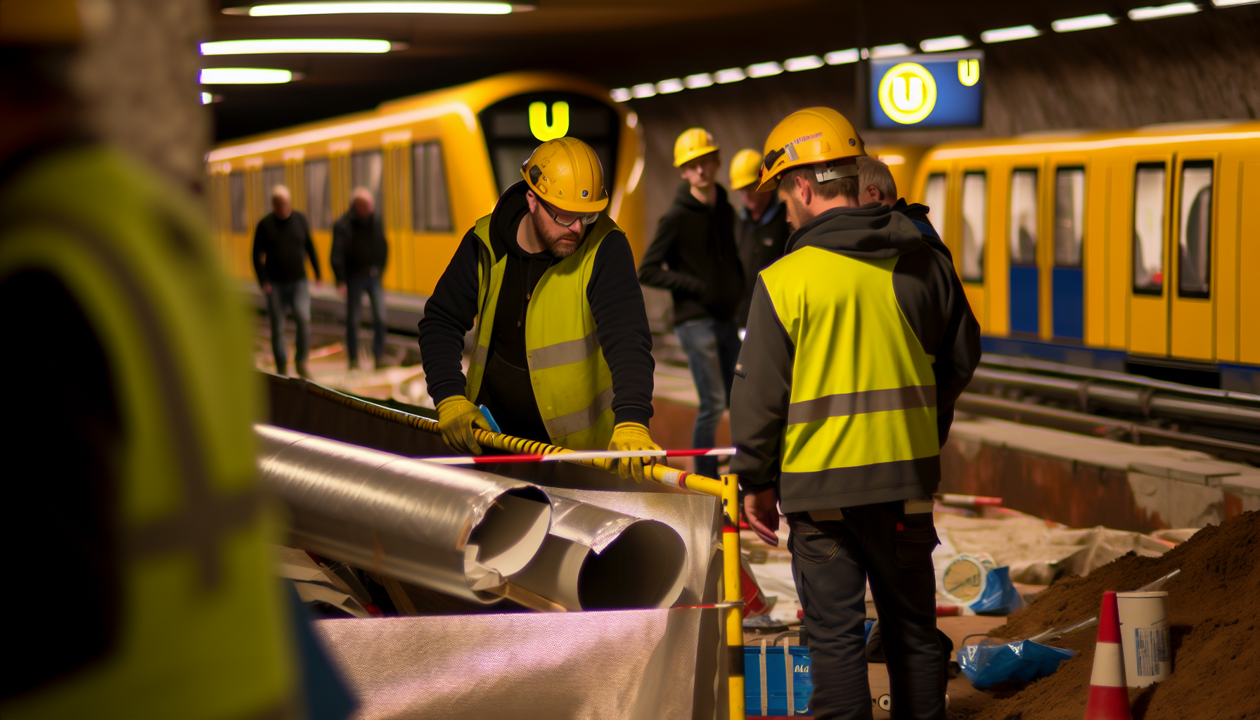 Nollendorfplatz Metro İstasyonu'nda Önemli Yenileme Çalışmaları