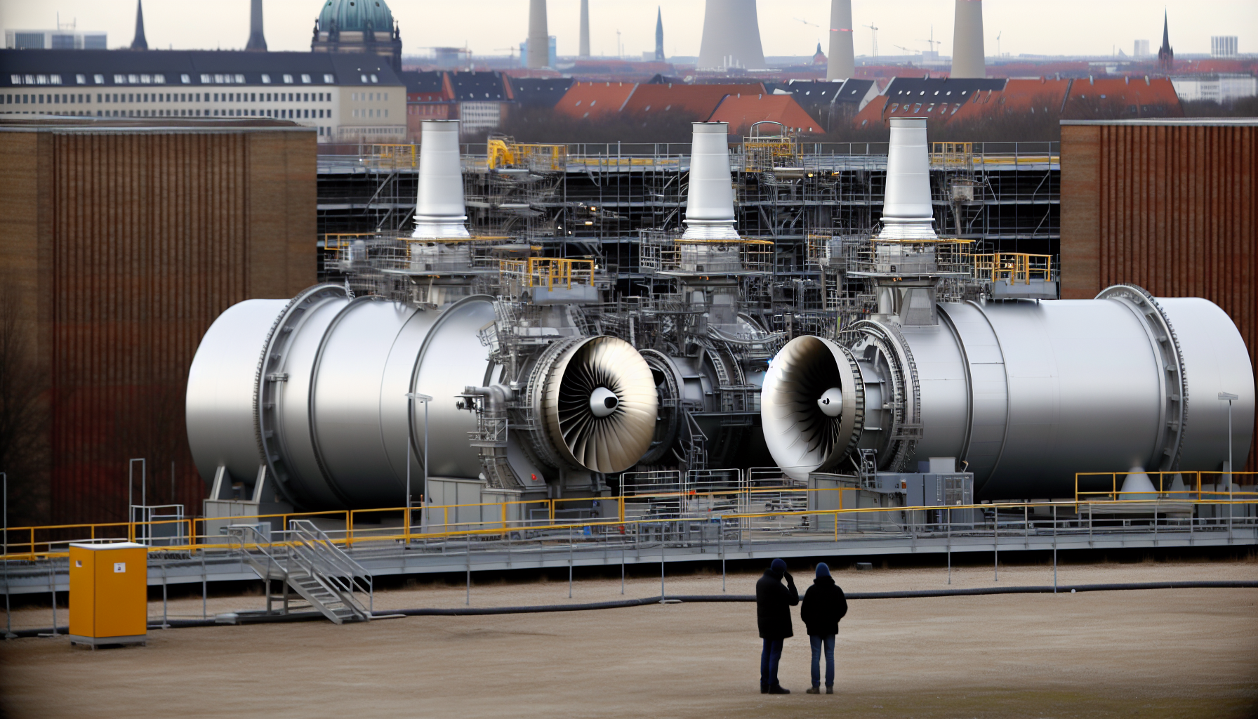 Charlottenburg Isı Santrali'nde Yeni Gaz Türbinleri Kurulacak