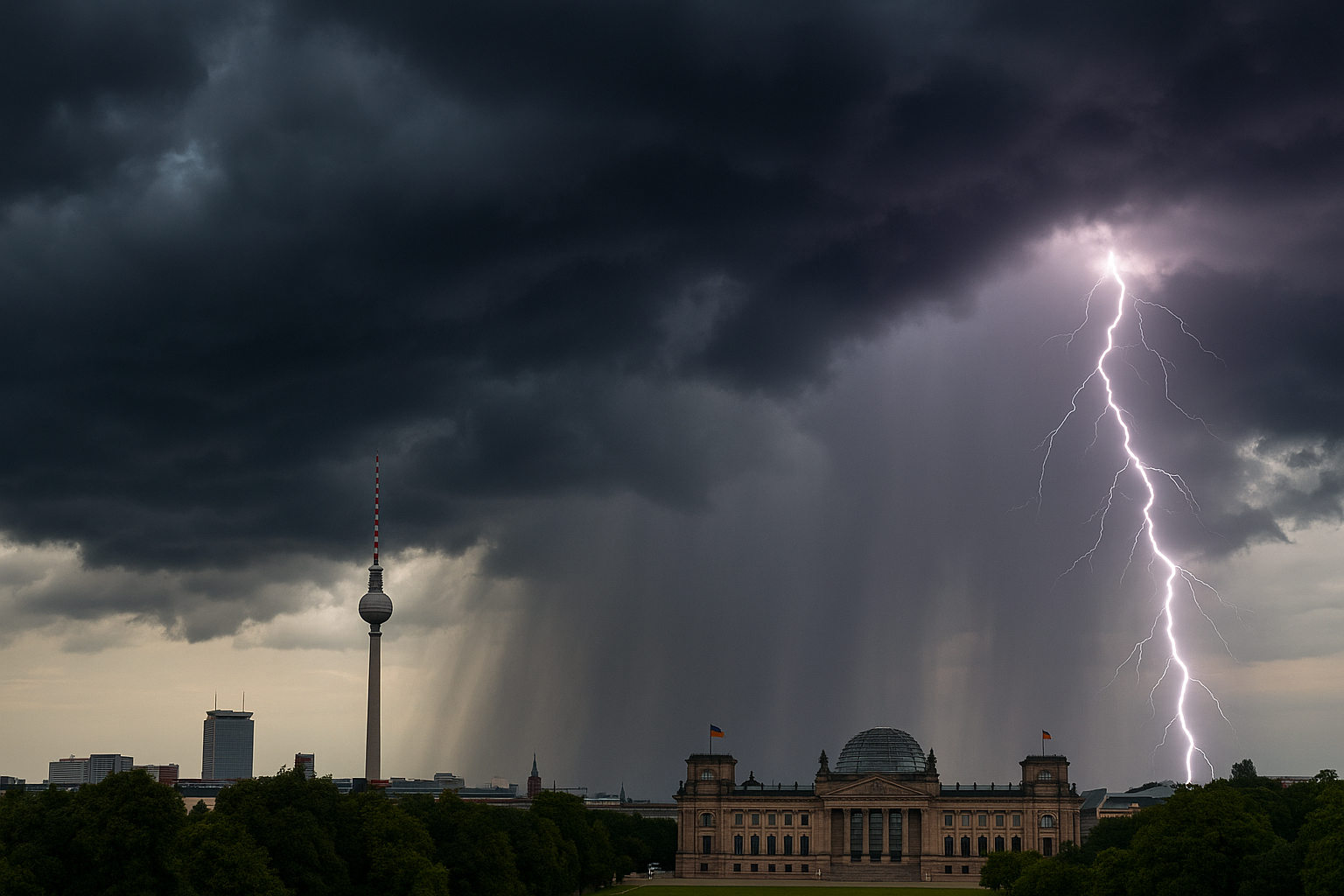 Berlin ve Brandenburg’da Fırtına Tehlikesi