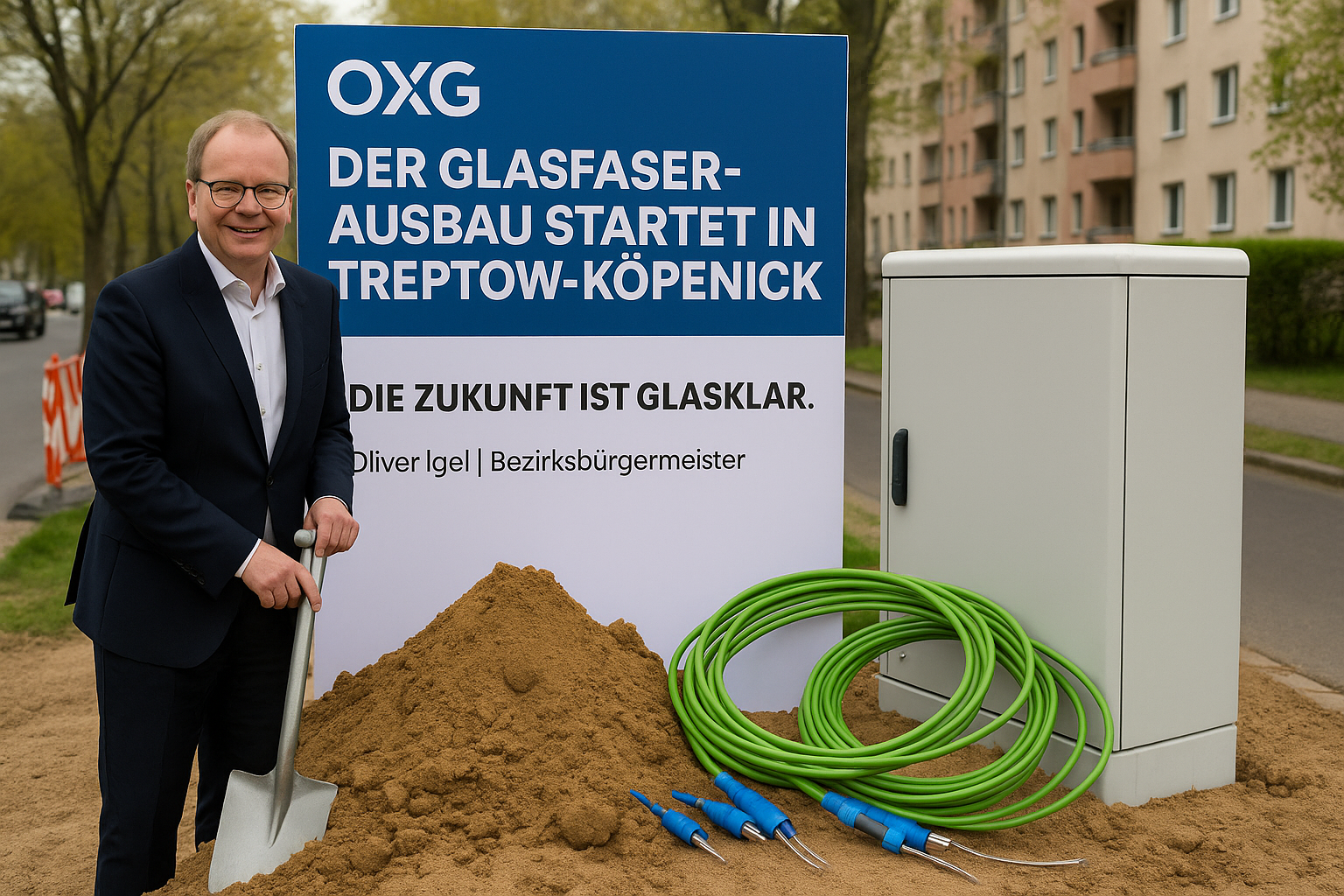 Treptow-Köpenick’te Fiber İnternet Başlıyor