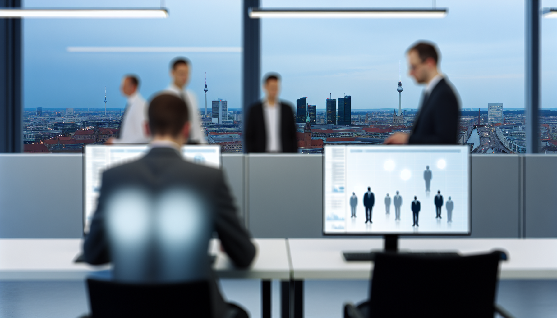 Berlin'de Çalışan Sayısı Küçük Bir Düşüş Gösterdi