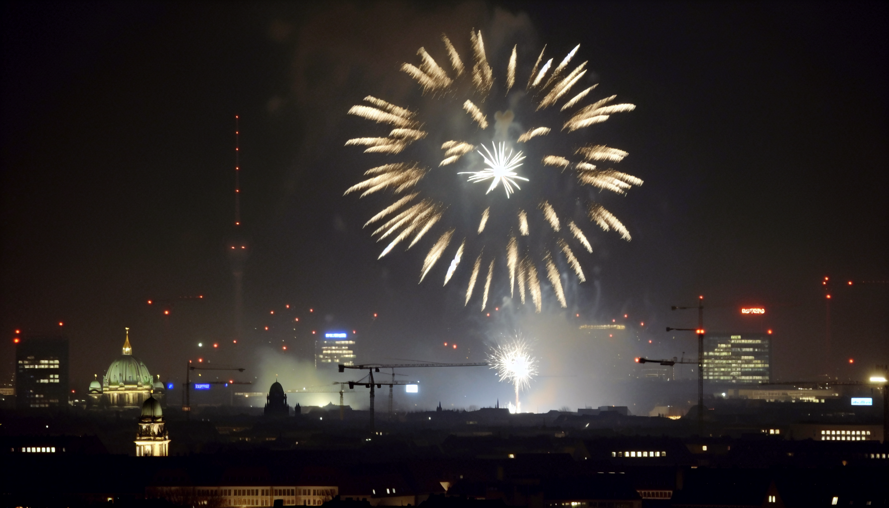 Berlin'de Yılbaşı Havai Fişek Kısıtlamaları Devam Ediyor
