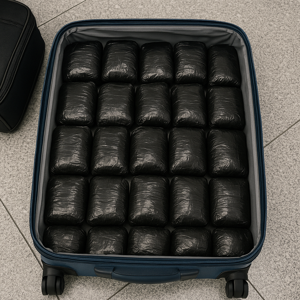 BER Havalimanında 16 Kilo Esrar Yakalandı