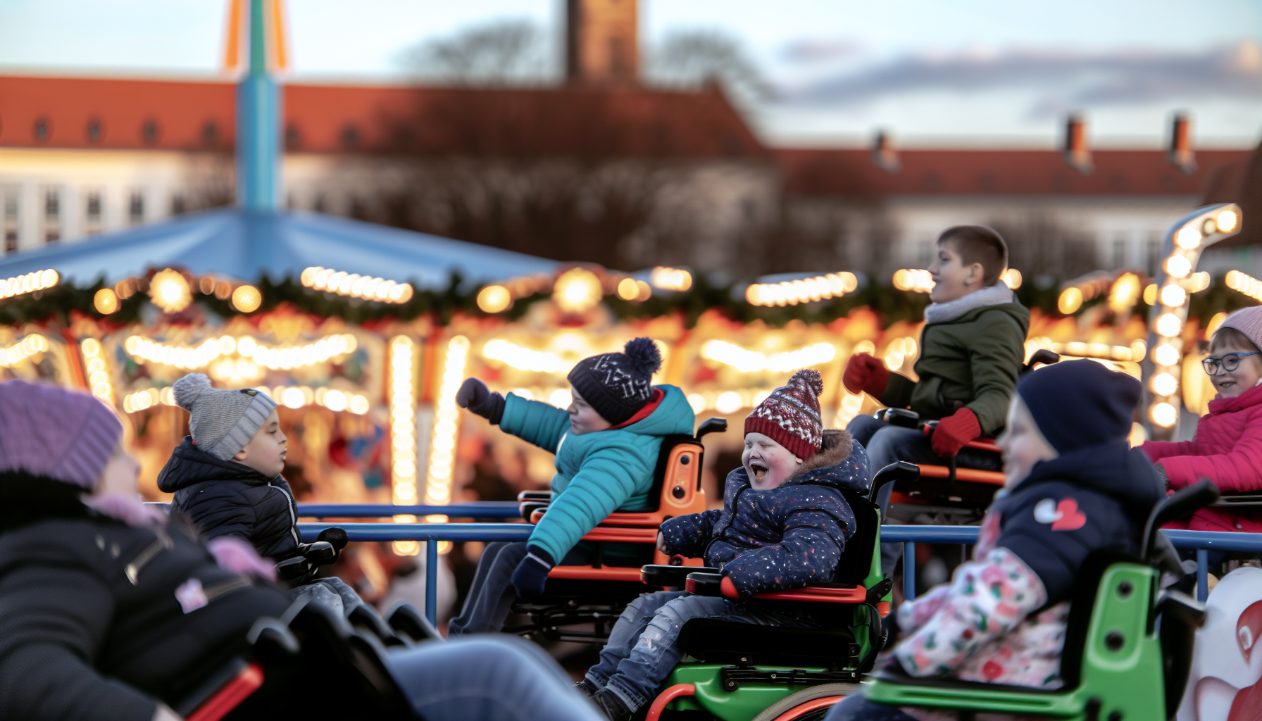 Lichtenberg'deki Noel Pazarı'nda Engelli Misafirlere Ücretsiz Ziyaret