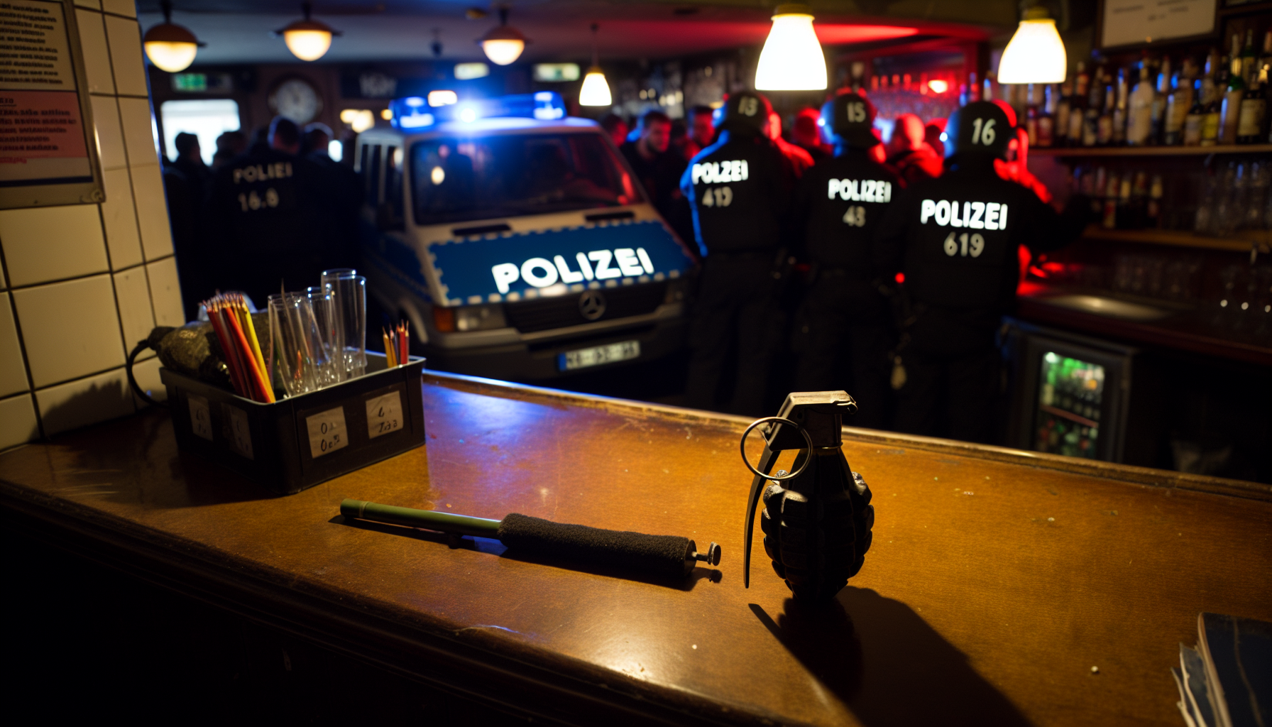 Kreuzberg'de Bara El Bombalı Saldırı