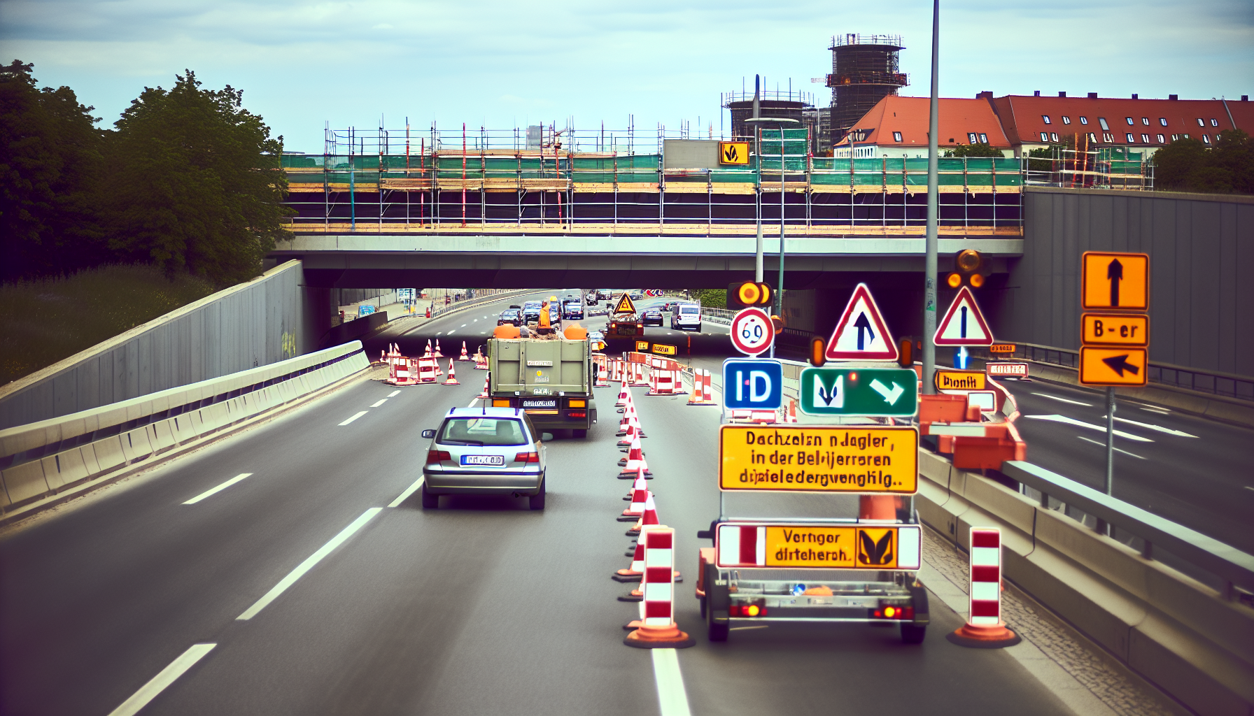 Wilmersdorf: Brücke über Mecklenburgische Straße kann gerettet werden