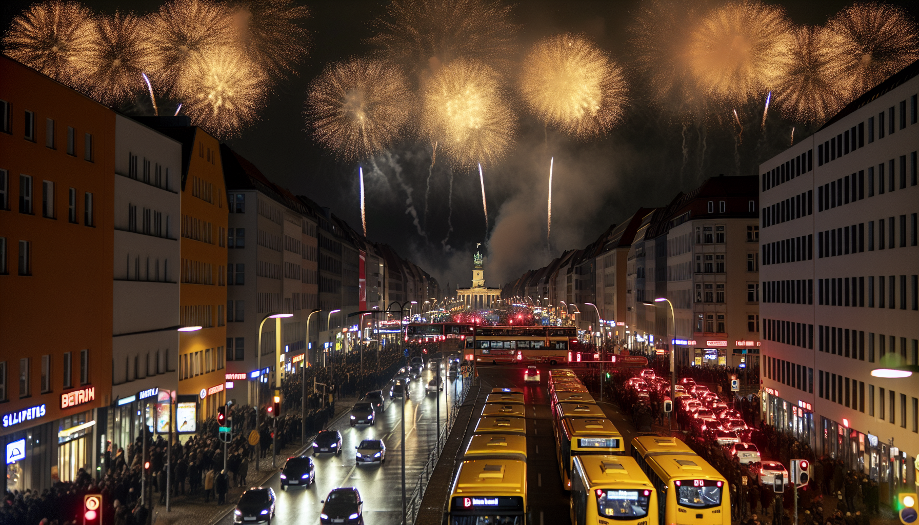 Berlin'de Yeni Yıl İçin Havai Fişek Yasakları Gelebilir