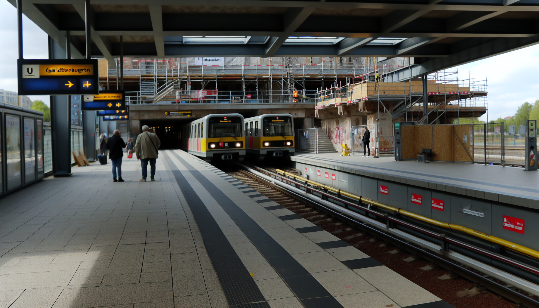 Berlin S-Bahn'da Charlottenburg ve Westkreuz arasında aksaklıklar
