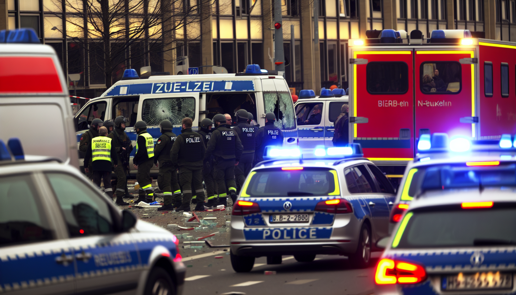 Explosion in Berlin-Neukölln: Krankenhaus beschädigt