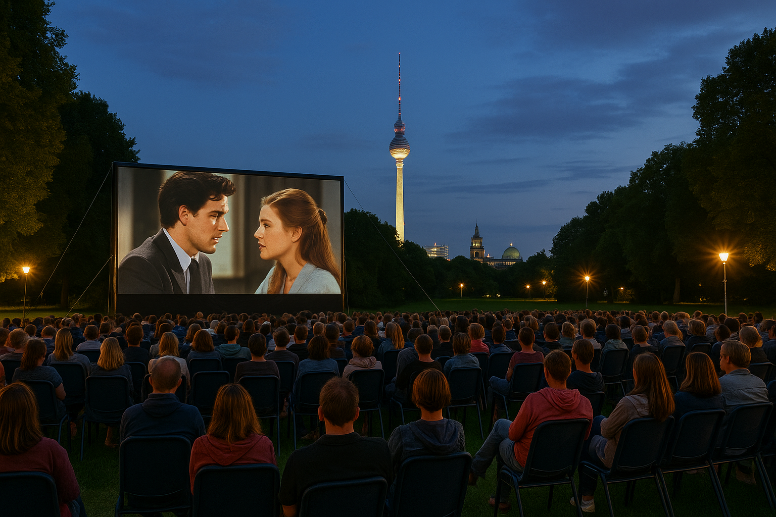 Berlin’de Açık Hava Sinemaları Başladı