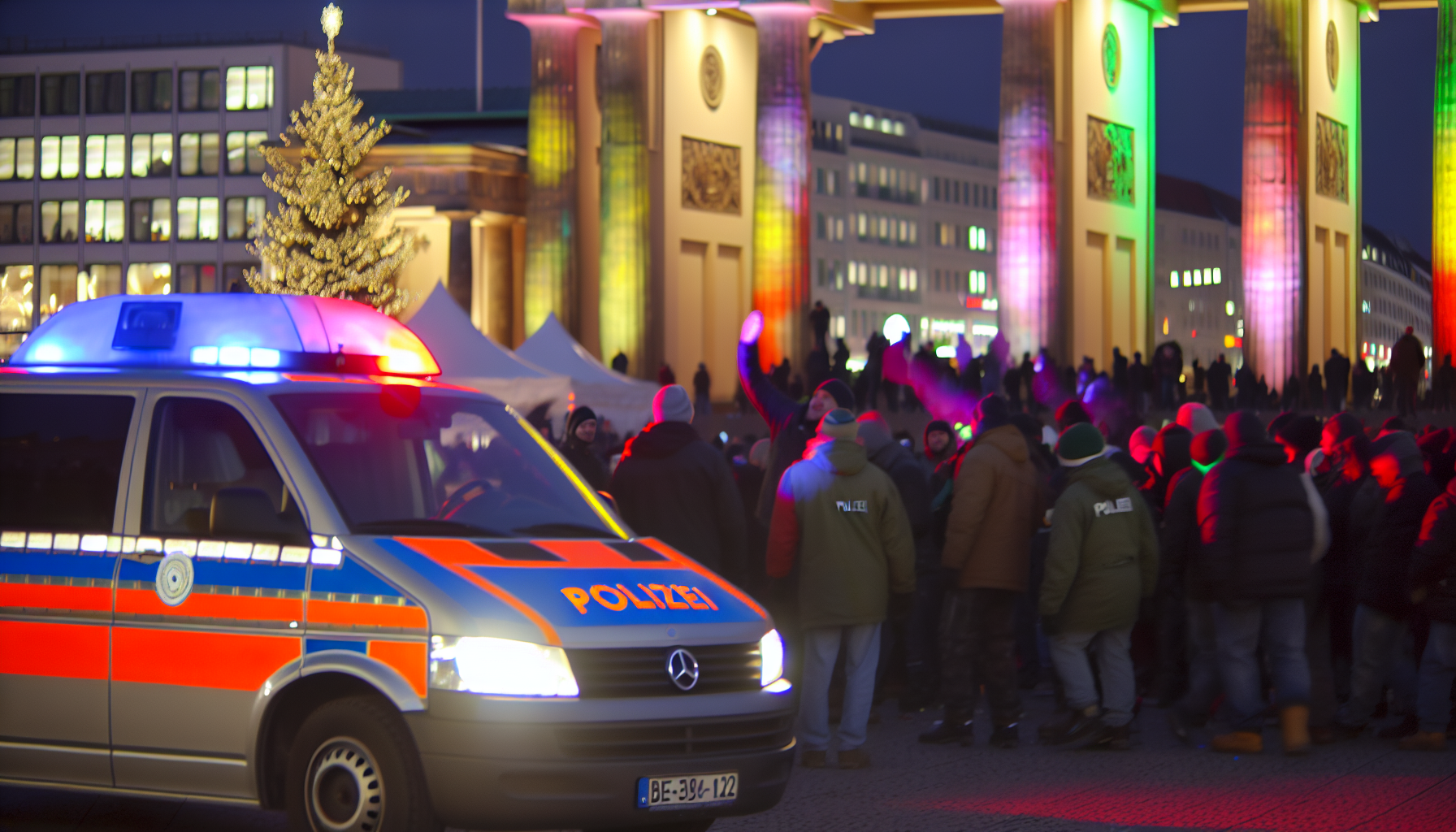 3000 Syrer feiern Sturz des Assad-Regimes in Berlin