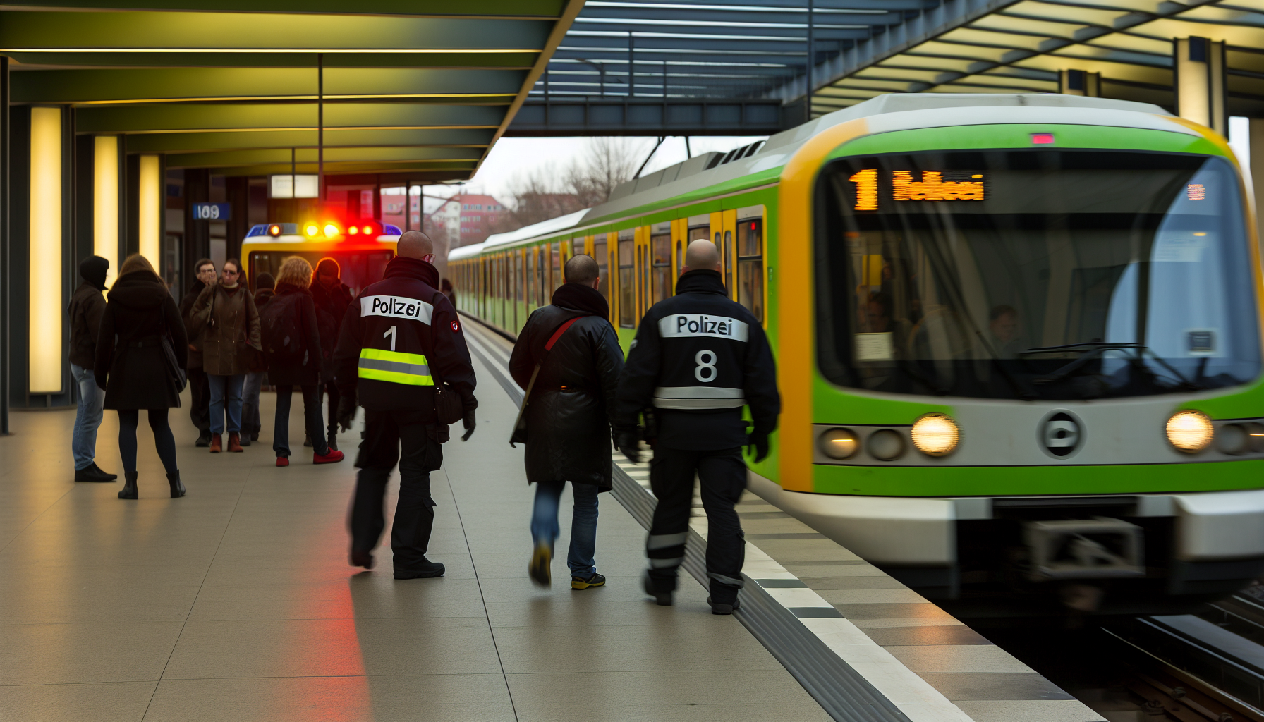 Berlin'de Tren İstasyonlarında Artan Şiddet Olayları