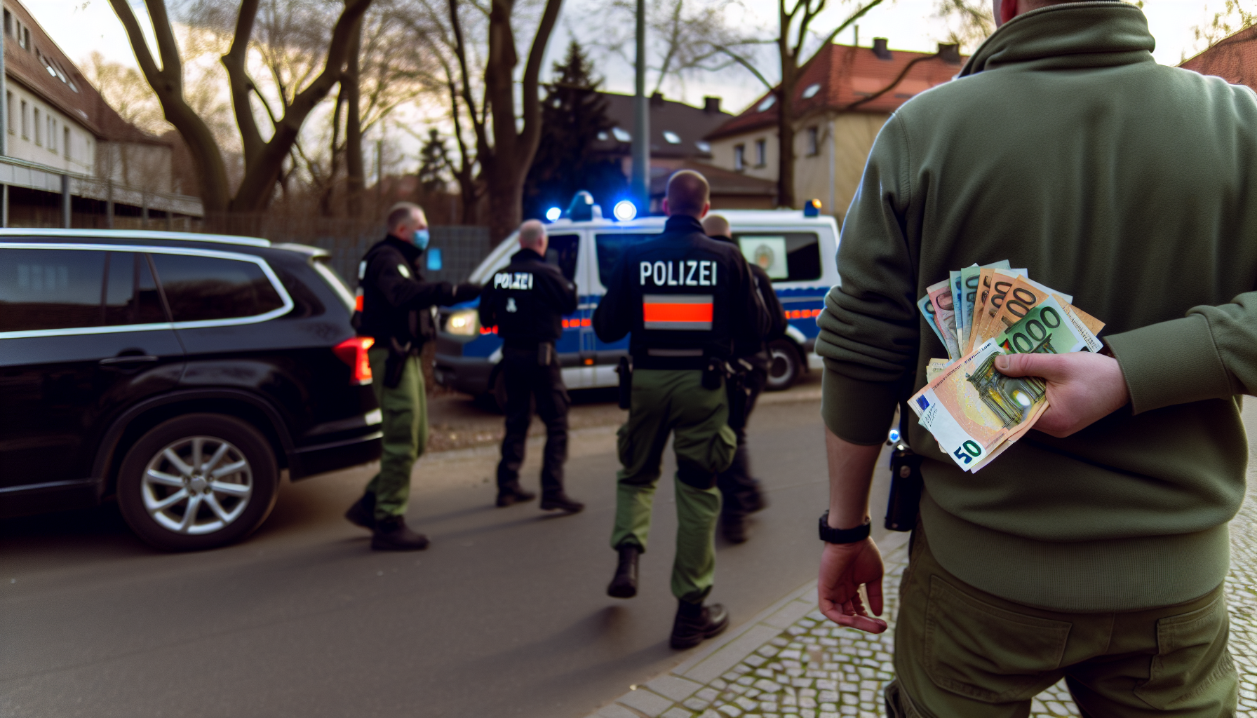 Berlin'de sahte para operasyonu: 37.000 Euro bulundu