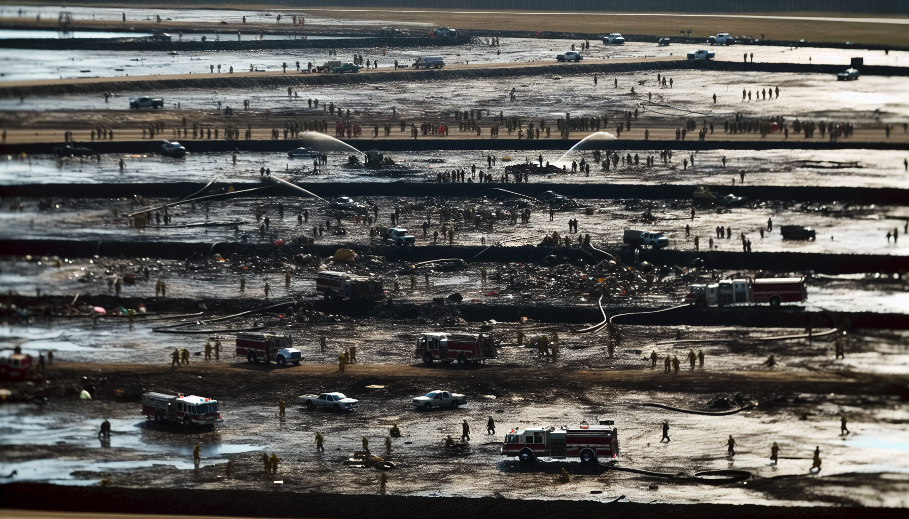Brandenburg'da Patlayan Boru Hattı: 200.000 Litre Ham Petrol Sızdı