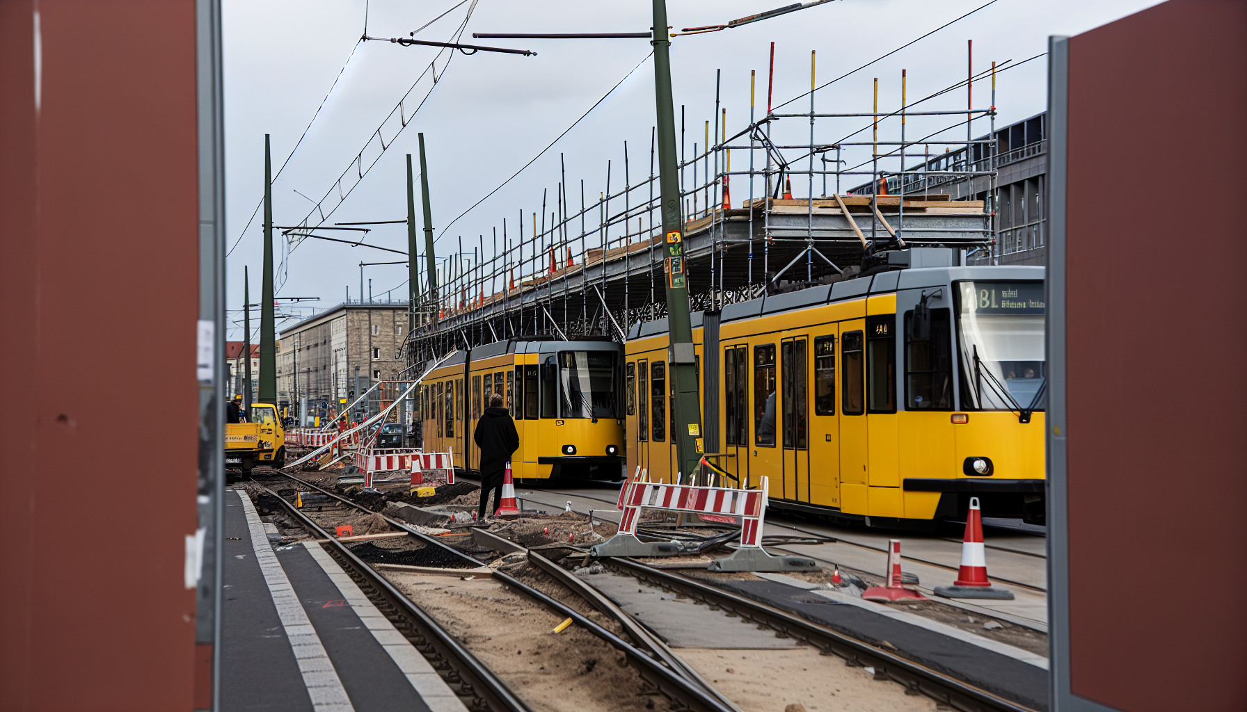 Berlin Ostkreuz'da Tramvay Hattı Sorunları