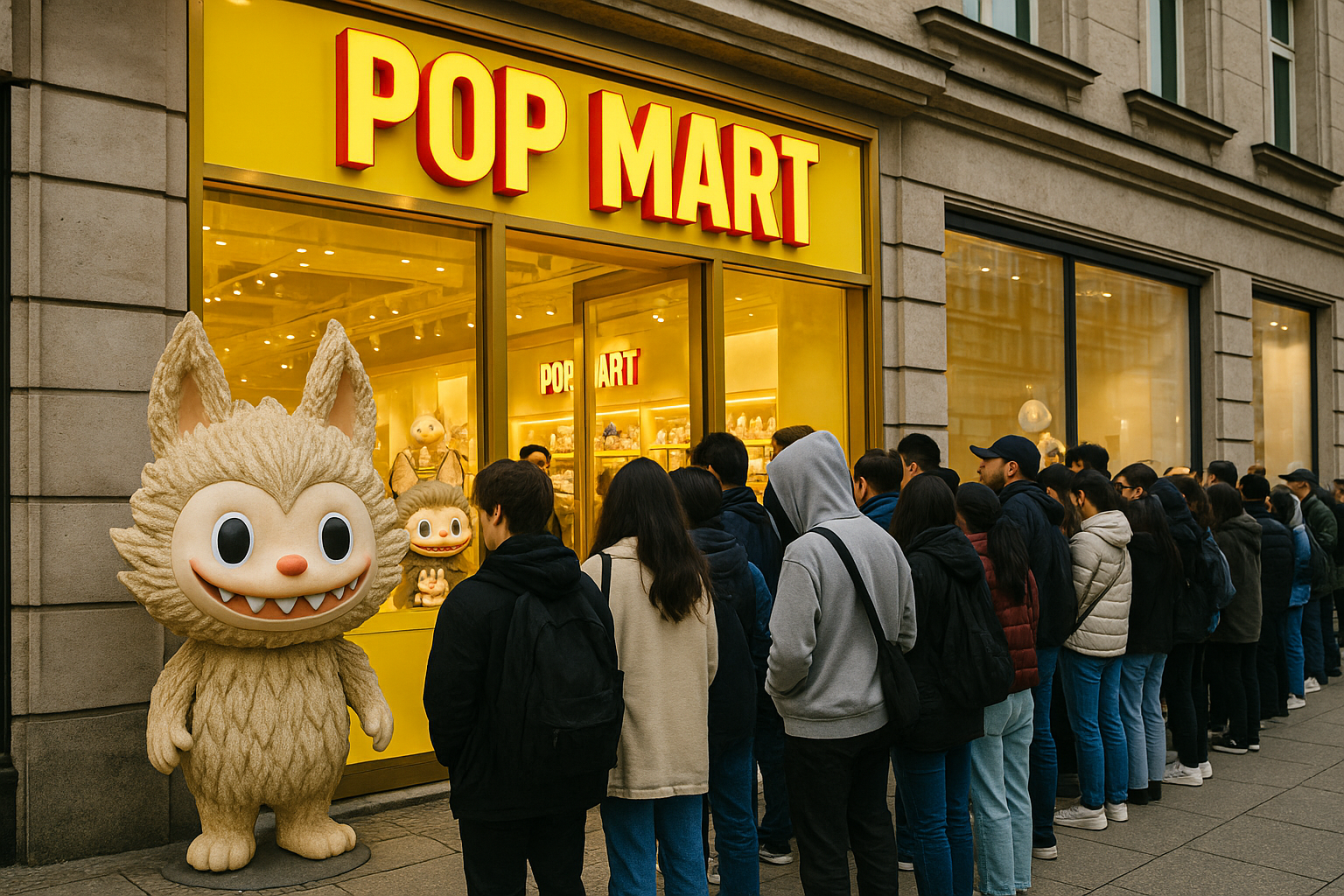 Berlin’de Labubu Peluş Çılgınlığı