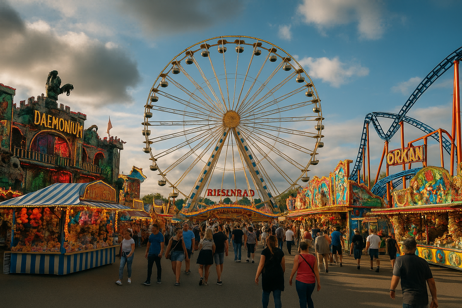 Berlin Volksfestsommer 2025 Başladı