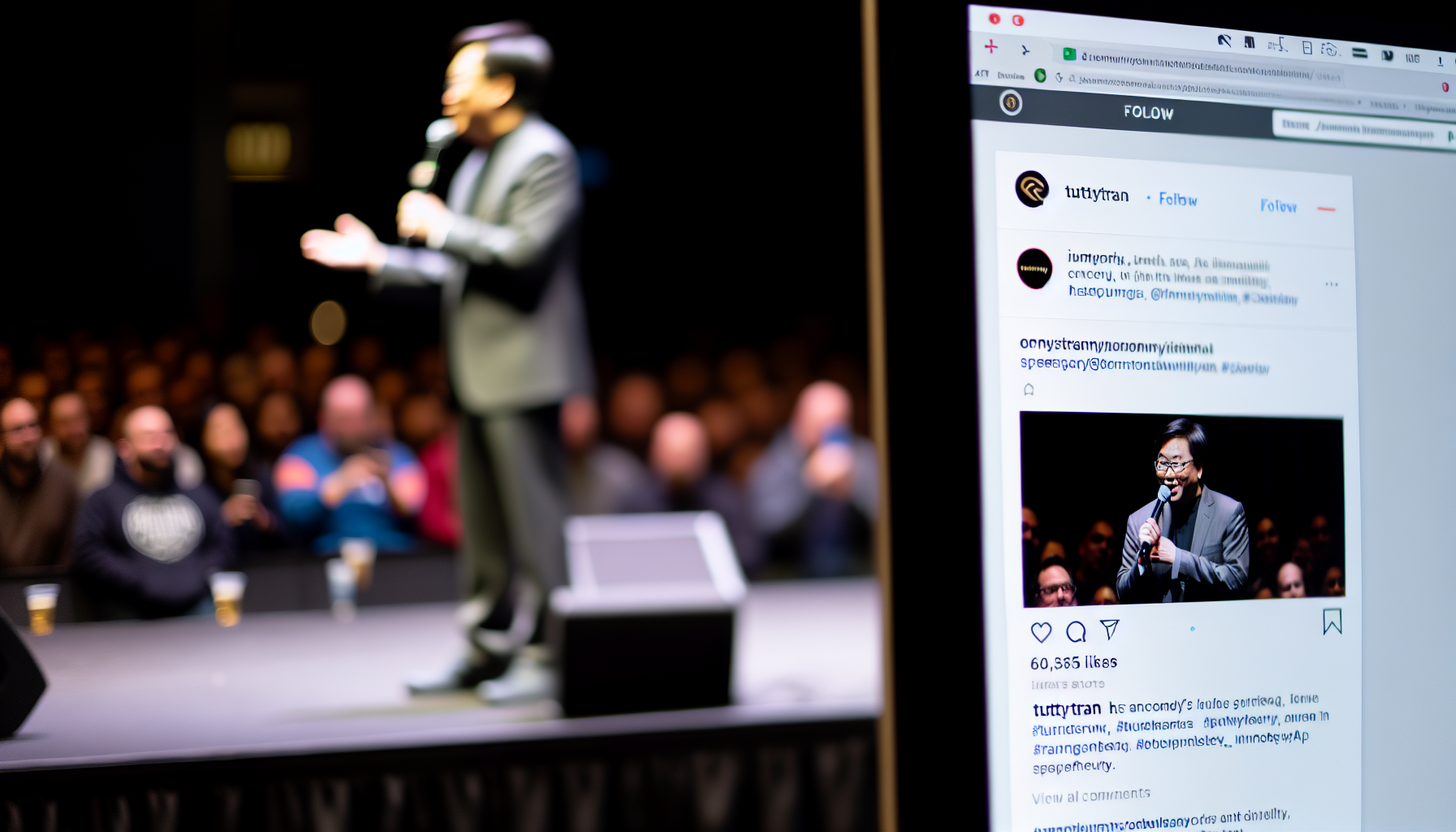 Berlinli komedyen Tutty Tran'a ırkçı saldırı