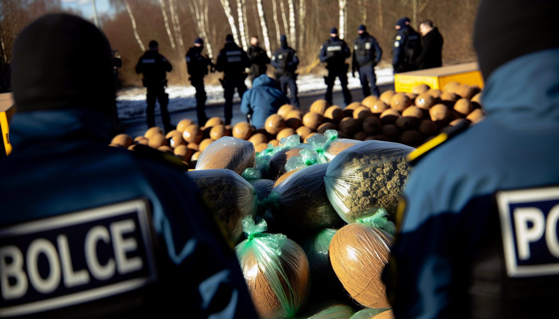 Berlin'de 1 Tondan Fazla Marihuana Yakalandı