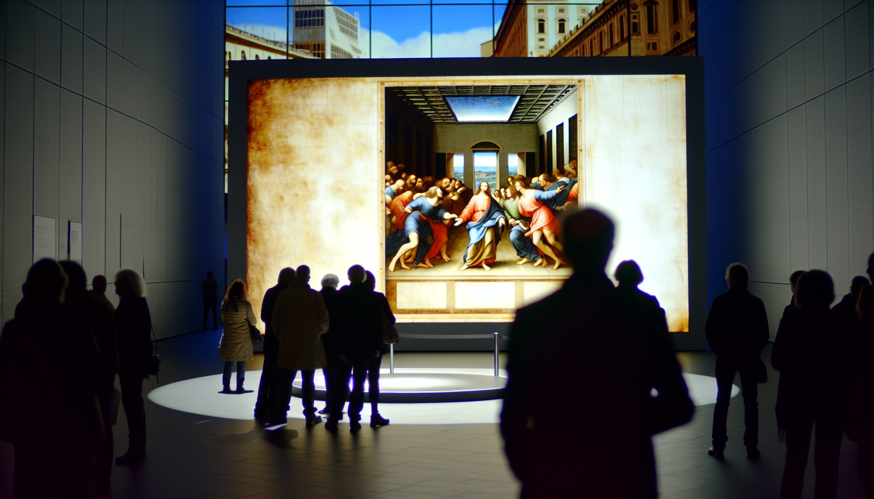 Berlin'de Da Vinci'nin "Son Akşam Yemeği" Sergisi