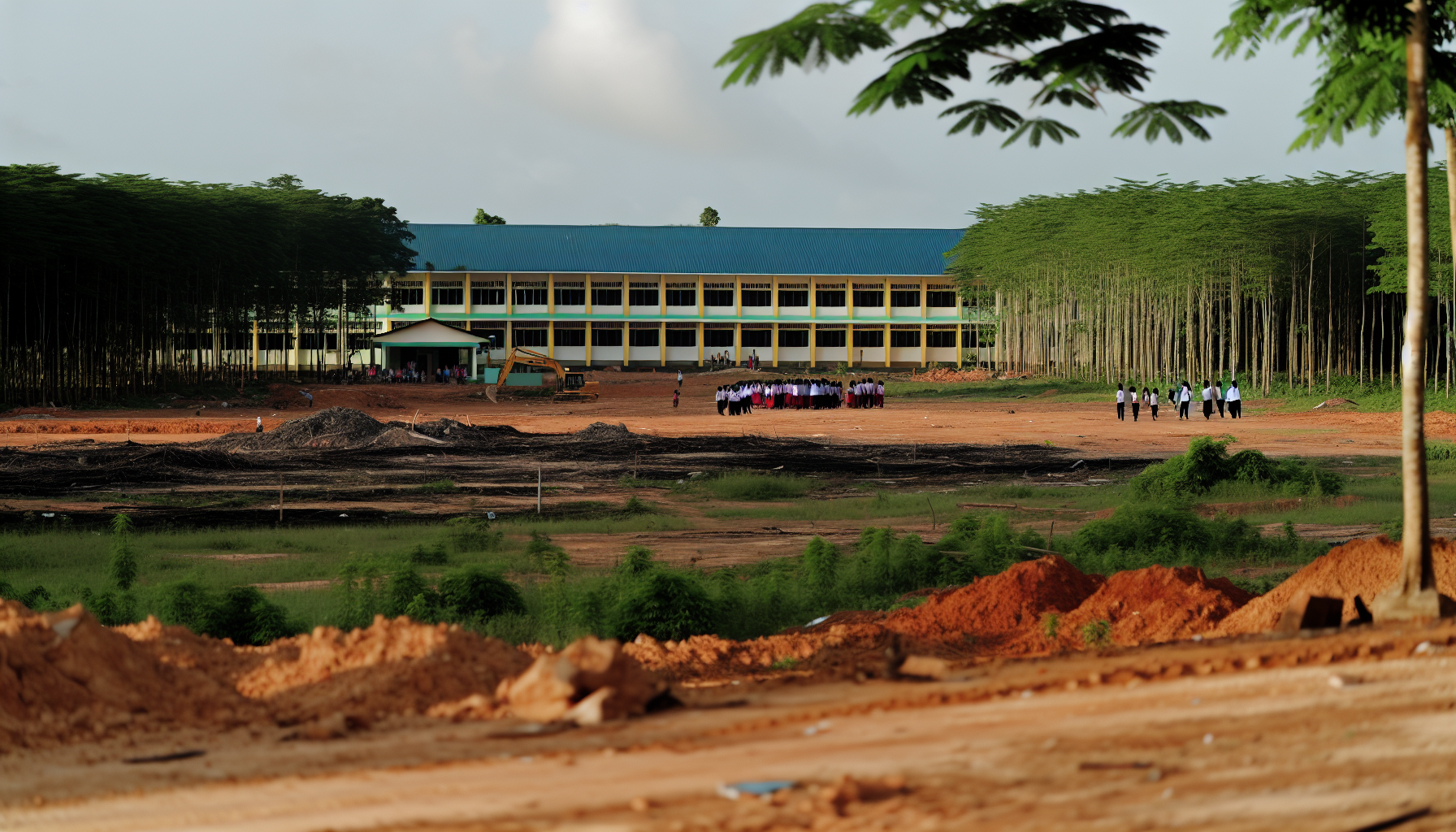 Streit um Bäume an Heinz-Brandt-Schule in Weißensee