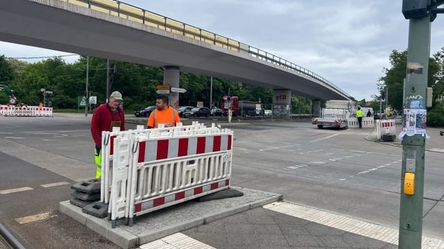Berlin’de Wuhlheide Köprüsü Kapatıldı