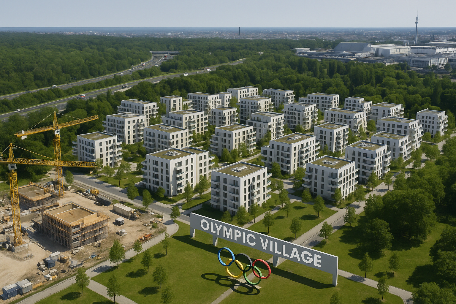 Berlin’de Olimpik Köy Projesi
