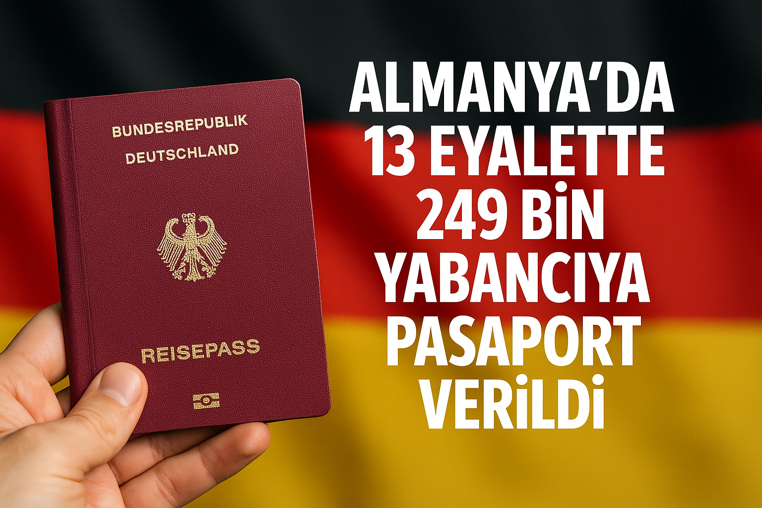 Almanya’da Rekor Vatandaşlık