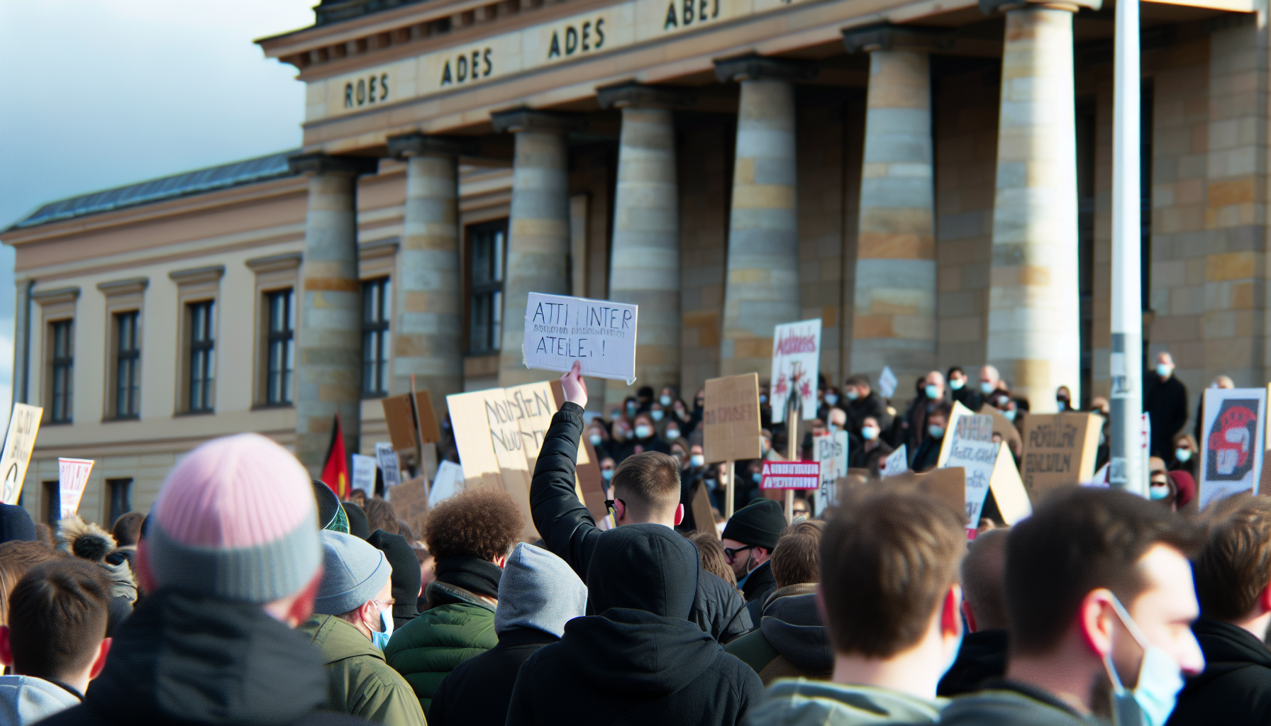 Potsdam'da Irkçılığa Karşı Gösteri Yapıldı