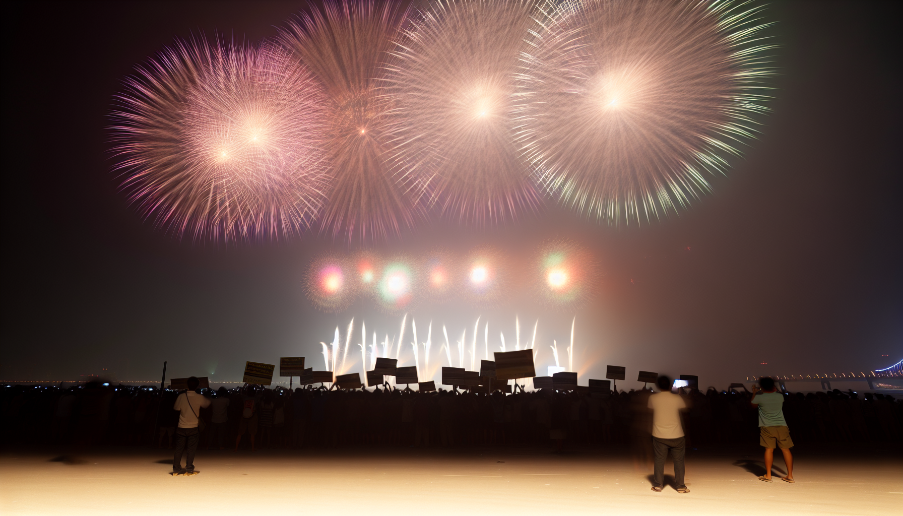 Almanya'da Havai Fişek Yasağı İçin Kampanya