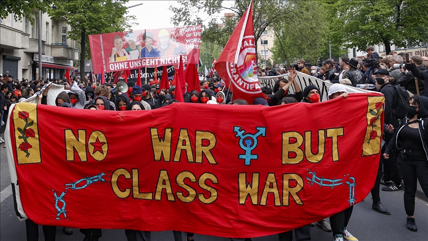 Berlin'de 1 Mayıs Hazırlıkları