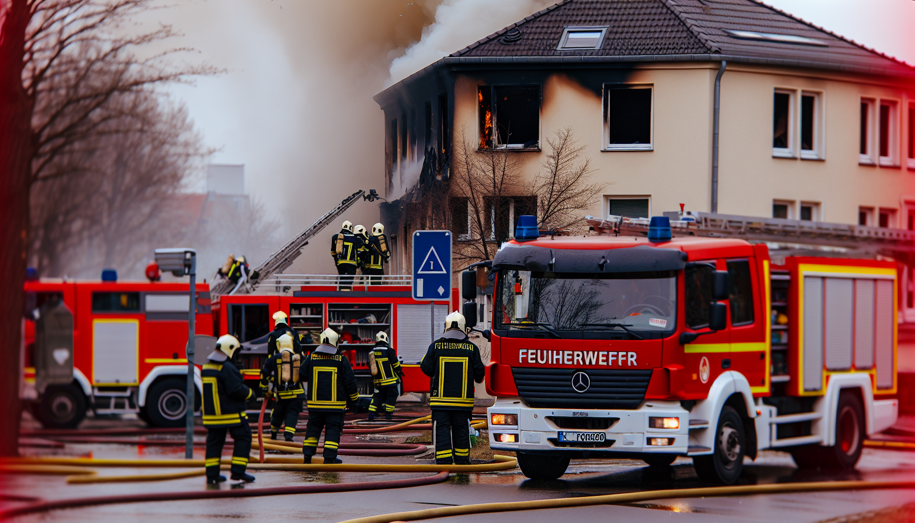 Berlin-Mahlsdorf'da yangında bir çocuk hayatını kaybetti