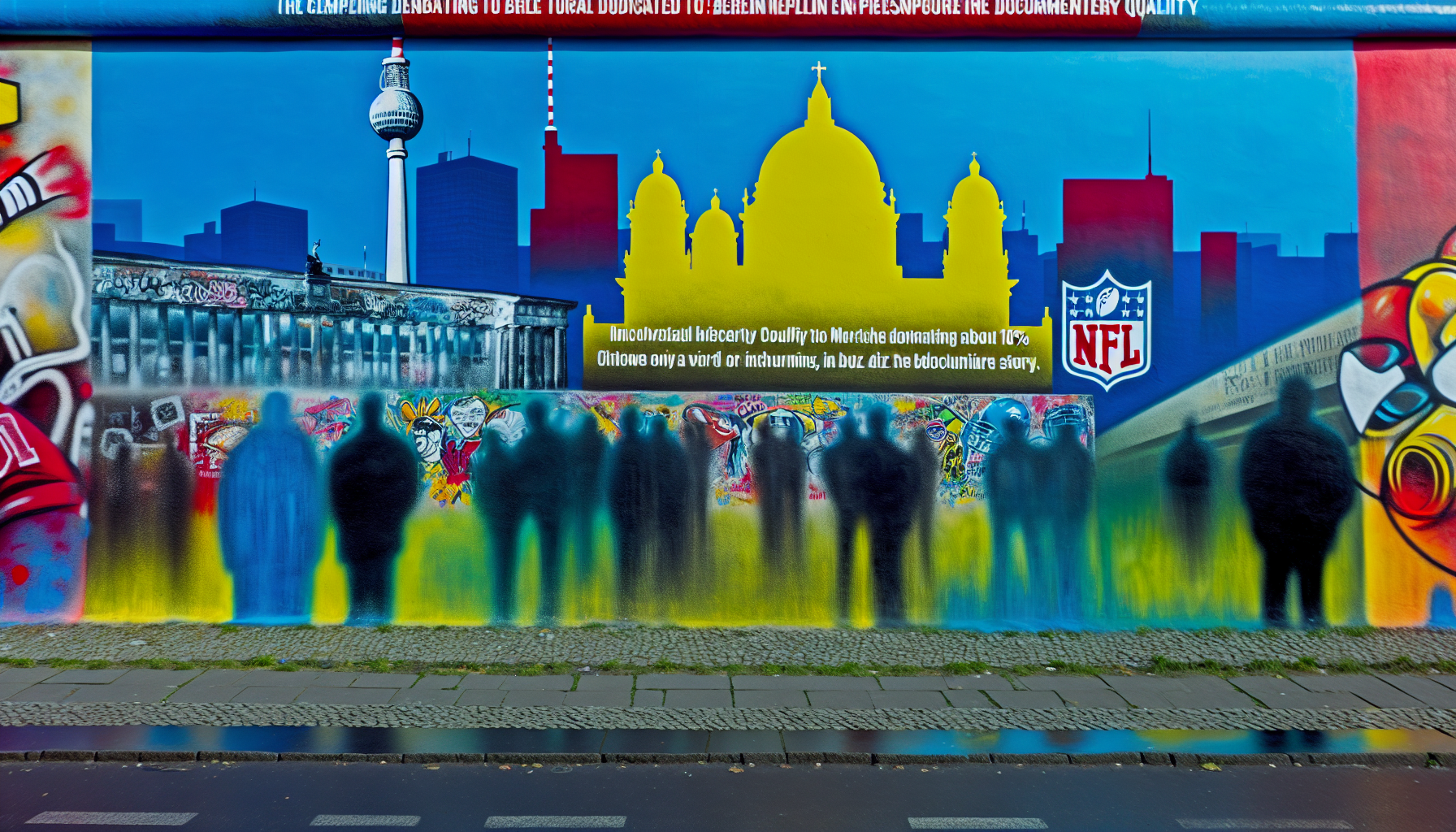 Berlin'de NFL Heyecanı: Dev Duvar Resmi Açıldı