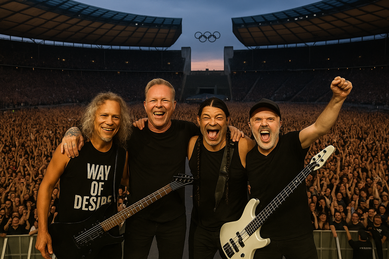 Metallica 2026'da Berlin'de