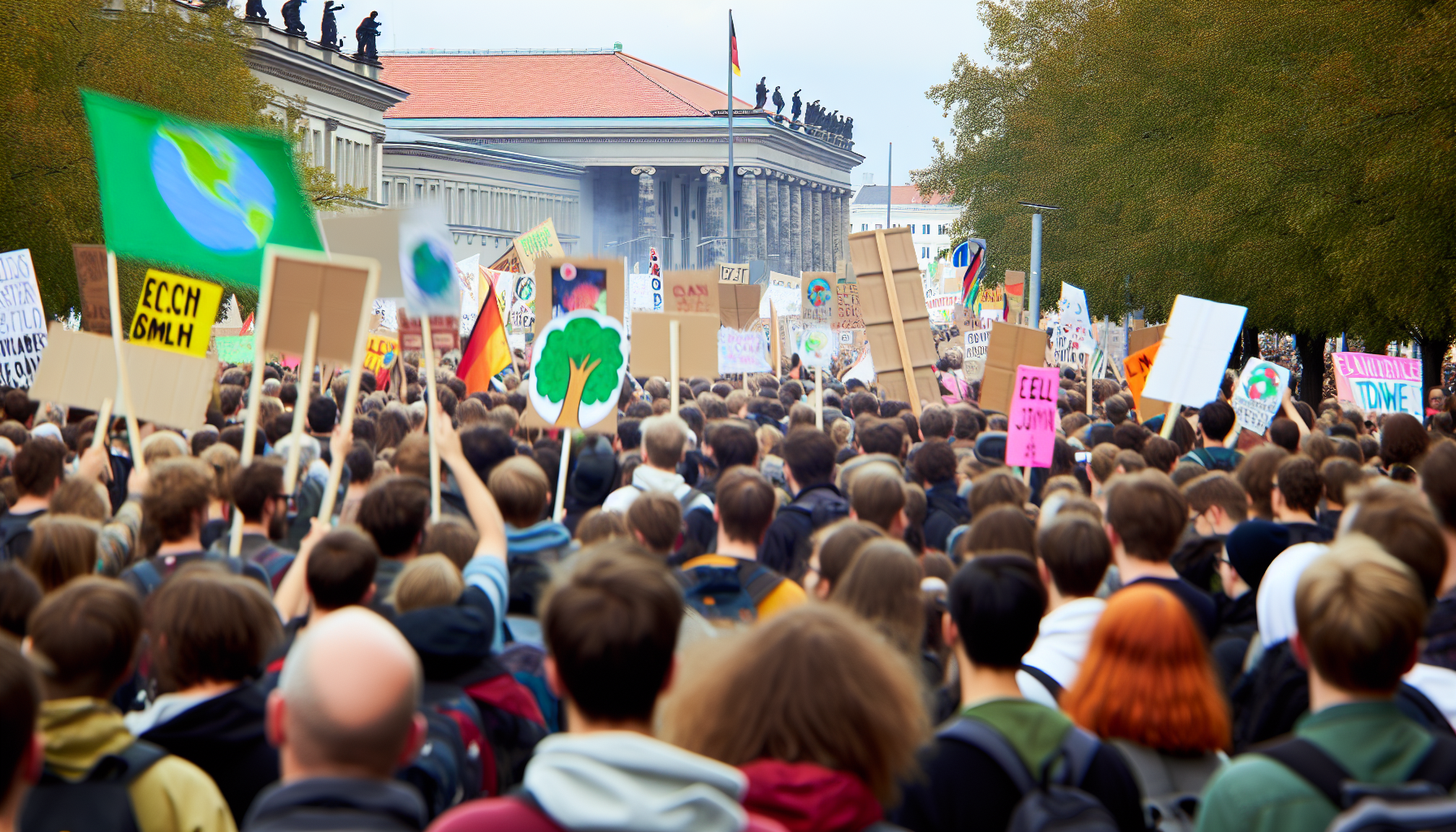 Klimastreik in Berlin am 14. November 2025