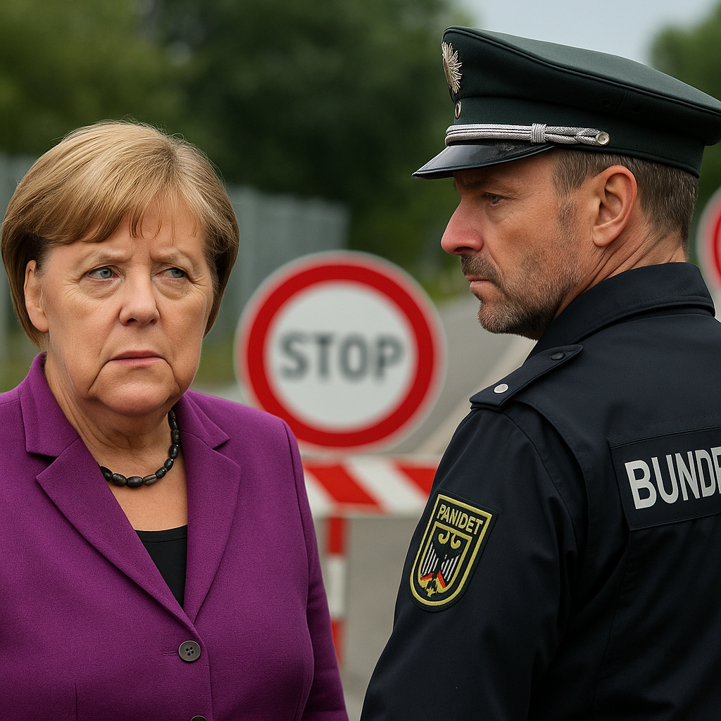 Merkel’den Sınır Kontrolleri Eleştirisi