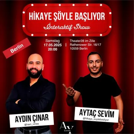 Etkinlik görseli: Hikaye Şöyle Başlıyor