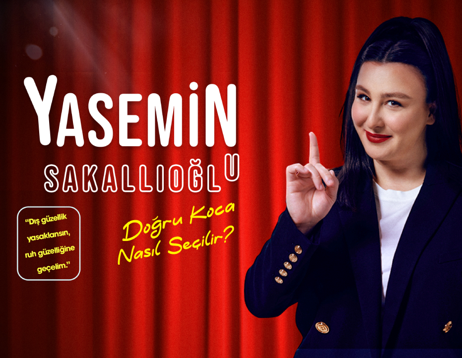 Etkinlik görseli: Yasemin Sakallıoğlu – Doğru Koca Nasıl Seçilir?