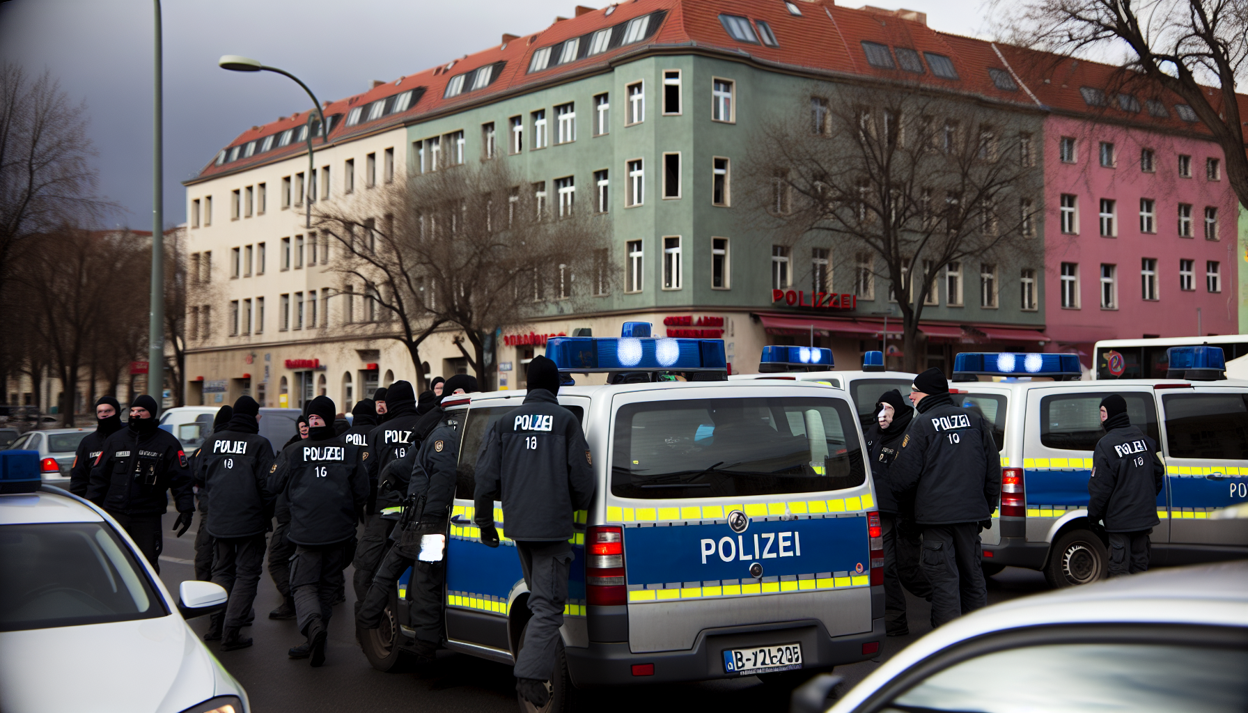 Raubüberfall auf Kinder in Berlin-Friedrichshain: Polizeiaktion