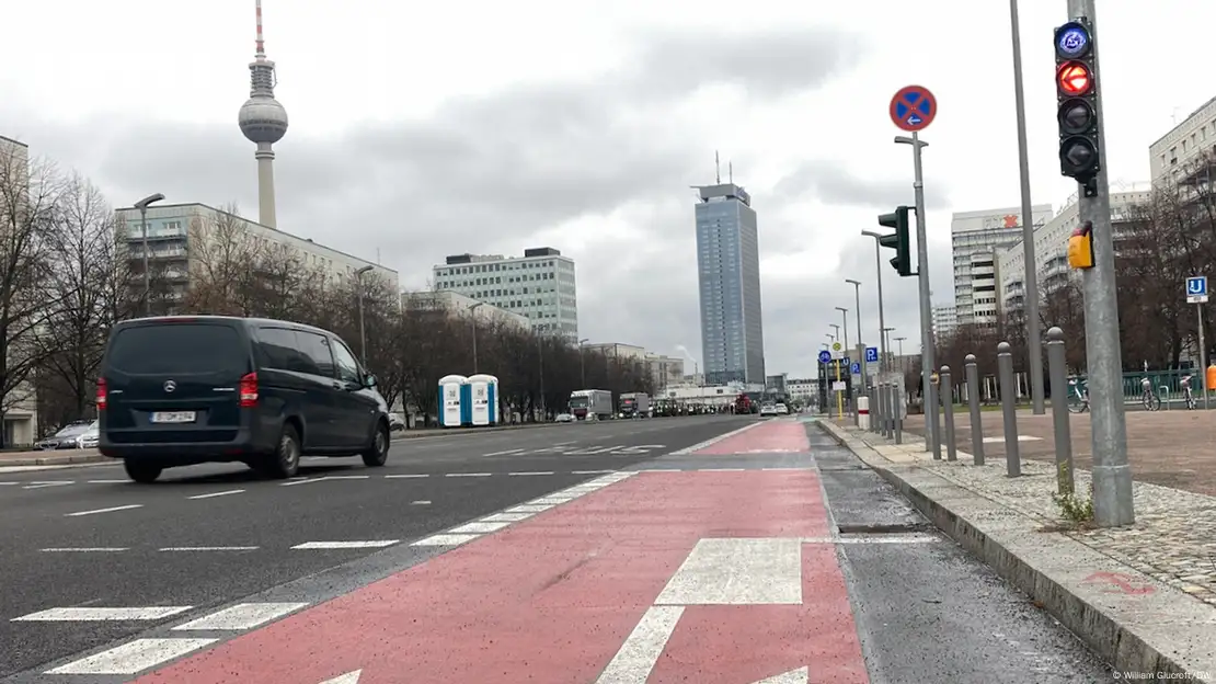 Berlin'de Yaya Trafiği Artıyor